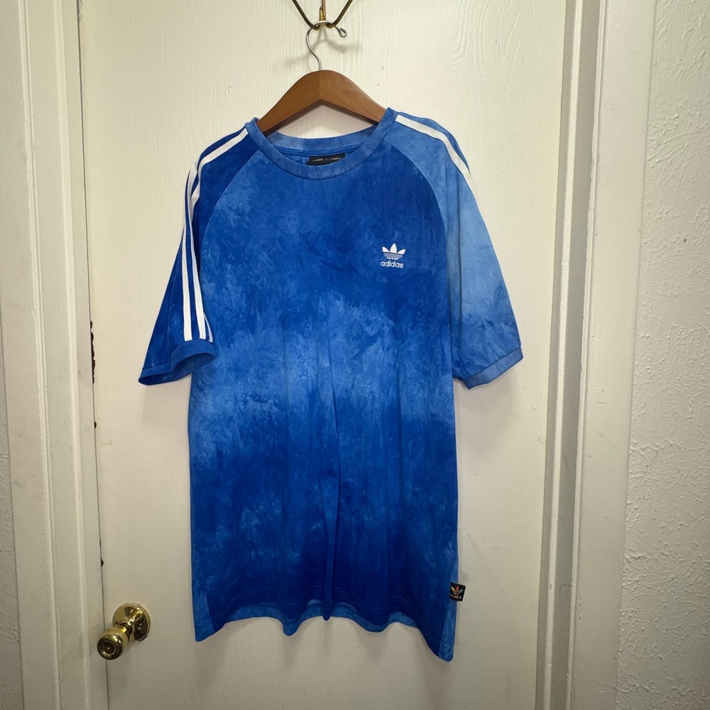Adidas Men's Blue Tie-Dye HU by Pharrell Williams